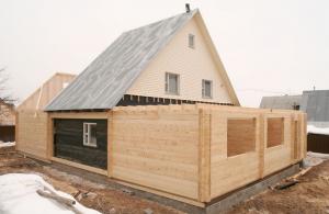 Paano mag-ipon ng isang extension sa isang frame house