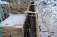 Fundamentbau im Winter – ist das möglich oder nicht (detaillierte Beschreibung der Technik) Wird das Fundament im Winter erstellt?